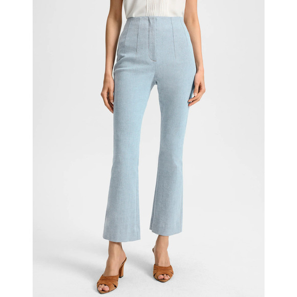 Veronica Beard Hawthorne Denim Pant Stretch-Denim Kick-Flare Pant US 10 - Picture 1 of 11